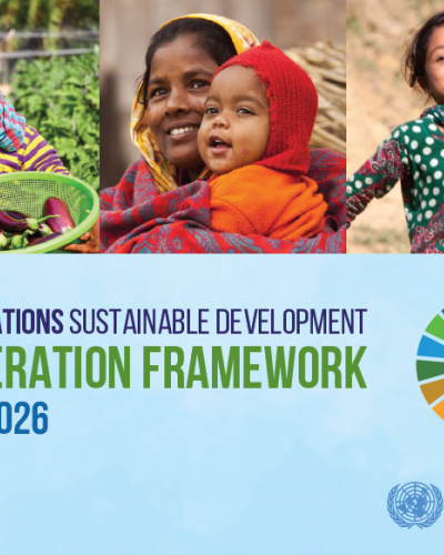 United Nations Sustainable Development Cooperation Framework (UNSDCF ...